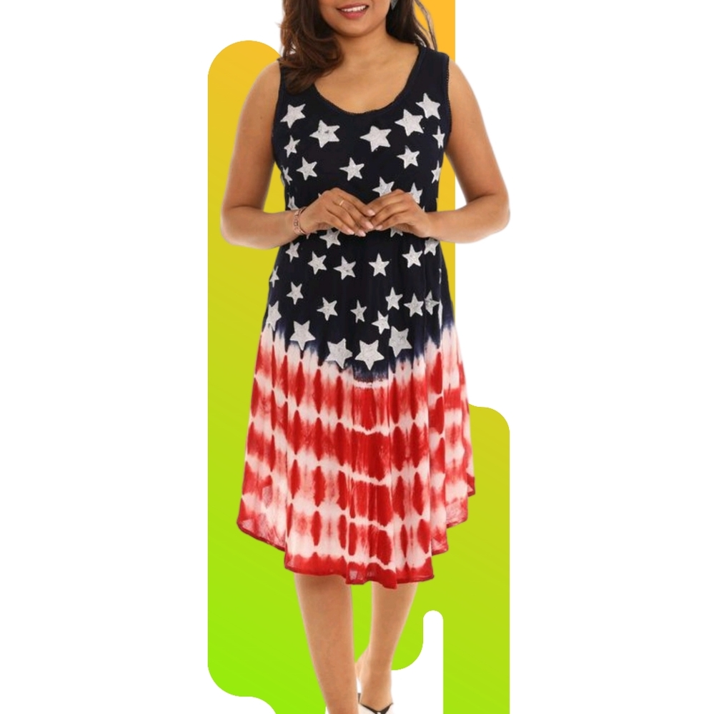 Americana umbrella Dress